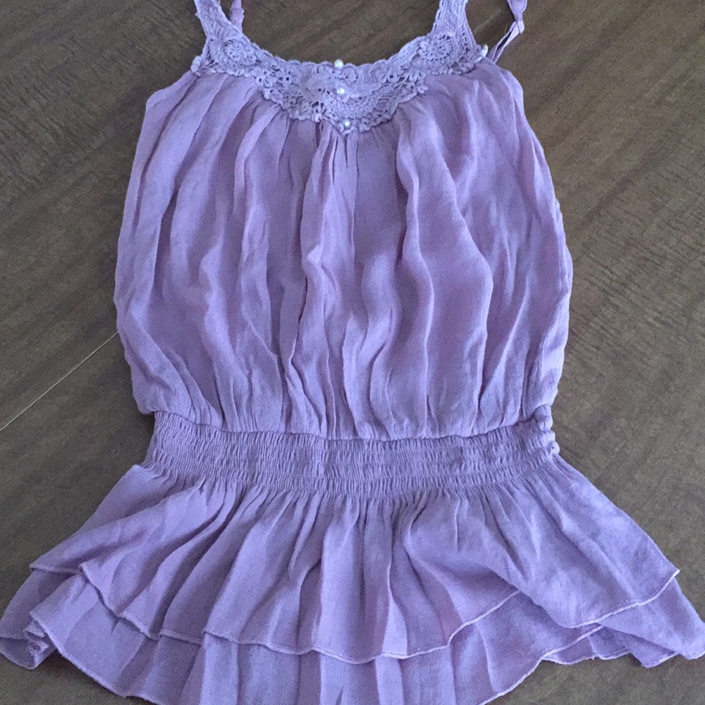 Pink tank top